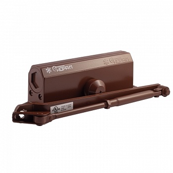 Доводчик № 4 S морозост. (от 80 до 150 кг) коричневый /Нора-М/