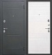 Дверь мет. Гарда 7,5см cеребро белый ясень (960х2050R)/Ferroni
