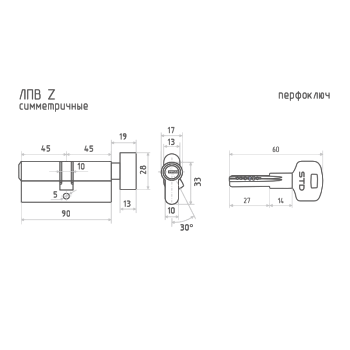 �������. ���.  STD Z ���-90 (45-45) 5 ��. ����.��/������/����/����-�/
