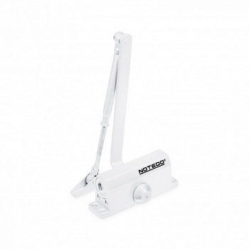 Доводчик NOTEDO DC-040 (до 40кг) белый /NOTEDO/