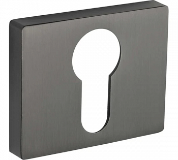 Накладка на цилиндр квадр. ЕТ 01 MBN/матовый черный никель/RENZ/